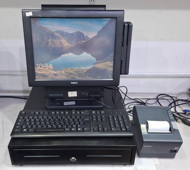 Manama, Computers, BHD 145,  NEC POS System Full Set With Cash Drawer & Receipt Thermal Printer Ready To Use