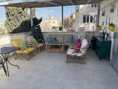 Jabal Al-Weibdeh, Apartments/Houses, JOD 325/month,  Furnished,  1 BR,  50 Sq. Meter,  Nice Bright Apartment For Rent In Alweibdeh