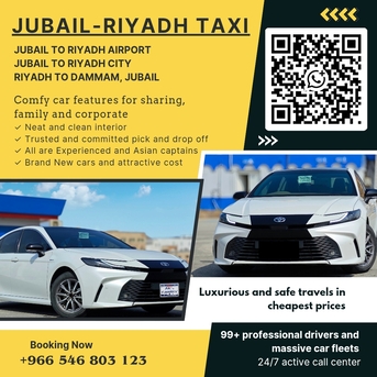 Jubail, Rideshare, Jubail Riyadh Ride Share (Taxi)