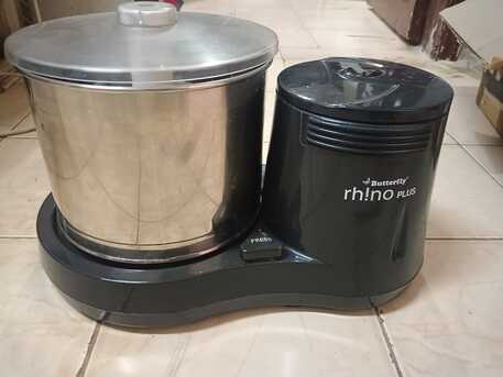 Al Malaz, Household Items, SAR 180,  Wet Grinder Butterfly Rhino Plus Wet Grinder (Grey)