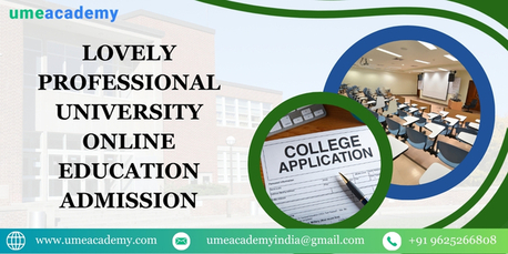 Punjab, Lessons Offered, Lovely Professional University Online Education Admission