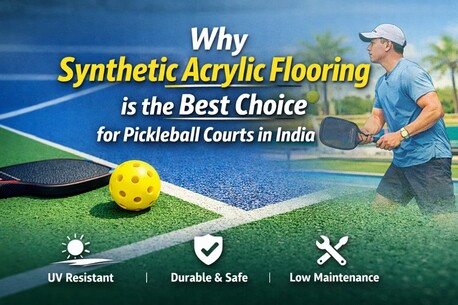 Mumbai, Construction, Premium Tennis & Pickleball Court Flooring Solutions