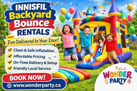 Toronto, Event Planning, Innisfil Backyard Bounce Rentals &ndash; Fun Delivered To Your Door!