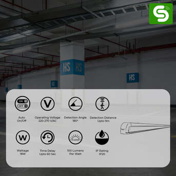 Noida, Electronics, INR 750,  Motion Sensor Tubelight For Homes & Hallways