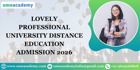 Punjab, Lessons Offered, Lovely Professional University Distance Education Admission 2026