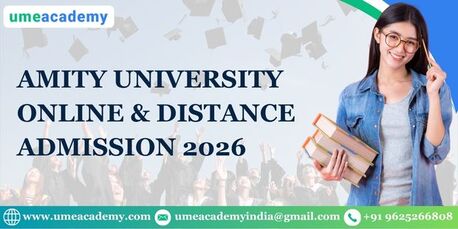 Lucknow, Lessons Offered, Amity University Online & Distance Admission 2026