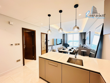 Manama, Apartments/Houses, BHD 450/month,  1 BR,  Highly Modern 1 Bedroom With Sea View