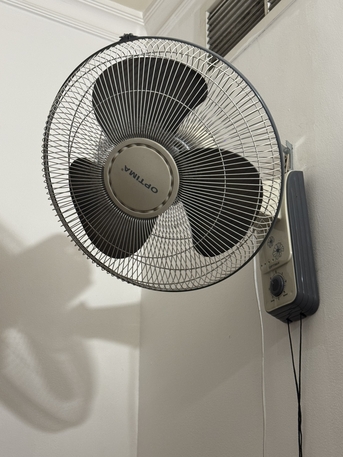 Manama, Appliances, BHD 7,  Optima 1 Year Old Wall Fan For Sale BD 7 Only