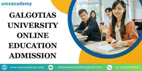 Greater Noida, Lessons Offered, Galgotias University Online Education Admission