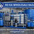 Industrial RO Plant Manufacturer For Systematic Water Purification