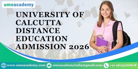 Kolkata, Lessons Offered, University Of Calcutta Distance Education Admission 2026