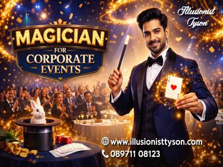 Bangalore, Computer, Magician For Corporate Events | Illusionist Tyson &ndash; Book Now