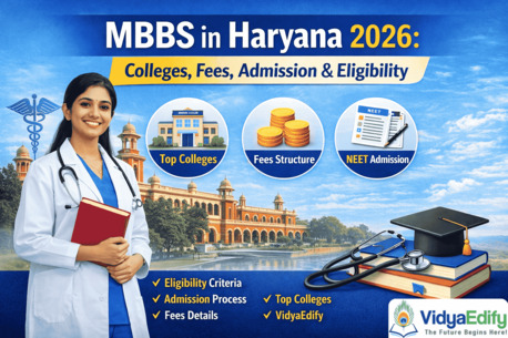 Noida, Education, MBBS In Haryana 2026: Colleges, Fees, Admission & Eligibility