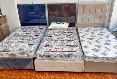Jeddah, Furniture, SAR 5,  New Single Bed Frame And Mattress Available