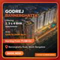 INR 15800000,  2 BR,  1200 Sq. Feet,  The Secret Behind Godrej Bannerghatta&rsquo;s Buzz