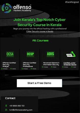 Kerala, Education, Join Kerala&rsquo;s Top Notch Cyber Security Course In Kerala