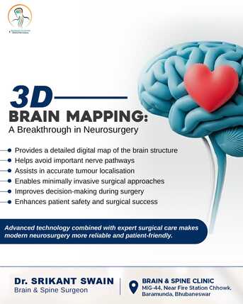 Bhubaneswar, Health, 3D Brain Mapping | Best Neurosurgeon Doctor In Bhubaneswar | Dr Srikant Swain.