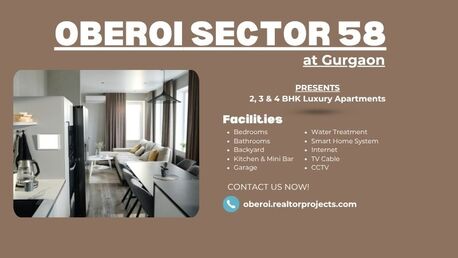 Gurgaon, Real Estate For Sale, 2 BR,  Oberoi Sector 58 Gurgaon - Life Designed For Living
