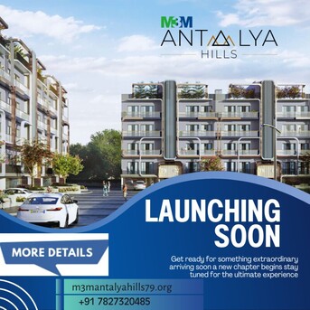 Gurgaon, Apartments/Houses, Furnished,  3 BR,  Find Modern Comfort At M3M Antalya Hills Luxury Floors Gurgaon