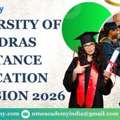 University Of Madras Distance Education Admission 2026