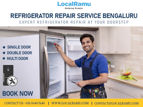 Bangalore, Job Seekers, Professional Refrigerator Repair Service By LocalRamu With Technicians In Bengaluru