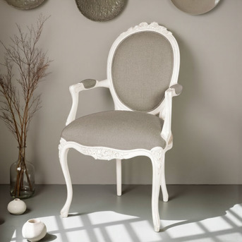 London, Furniture, GBP 0599,  Premium Leather Armchair Collection | Crown French Furniture