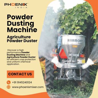 Mumbai, Machinery, Powder Dusting Machine | Agriculture Duster Phoenix Mixer India