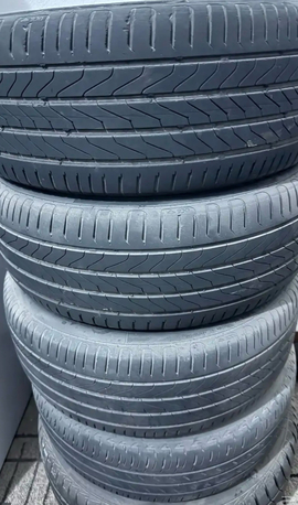 Dammam, Auto Parts, SAR 100,  Continental Tires, Size R16-55-205, With Rims