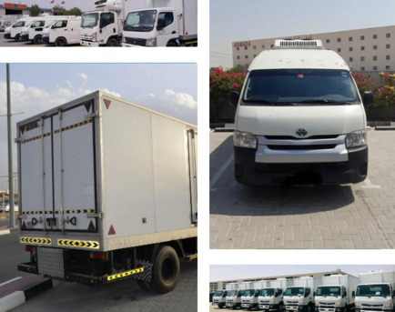Abu Dhabi, Automotive, We Have All Kind Of Chiller Vans And Freezer Trucks Available For Rent In UAE,  Chiller Va