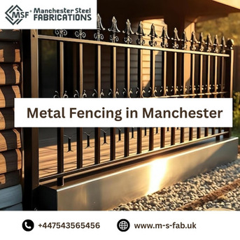 Manchester, Construction, Durable Metal Fencing In Manchester For Homes And Businesses