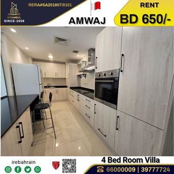 Amwaj Islands, Villas, BHD 650,  Furnished,  Semi Furnished Luxury Villa For Rent In Amwaj Island