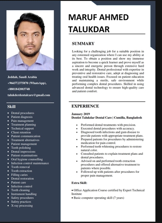 Jeddah, Job Seekers, Dental Assistant