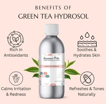 Noida, Health & Beauty Items, INR 199,  Green Tea Hydrosol For Cosmetic & Beauty Products | Raasa Oils
