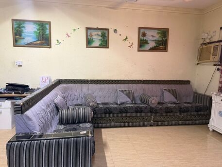 Al Rakah Al Shamaliyah, Furniture, SAR 400,  Urgent Sale, L Shape 7 Seater Sofa For Sale