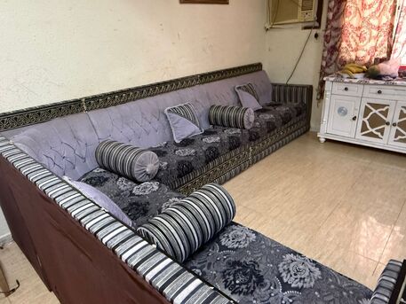 Al Rakah Al Shamaliyah, Furniture, SAR 400,  Urgent Sale, L Shape 7 Seater Sofa For Sale