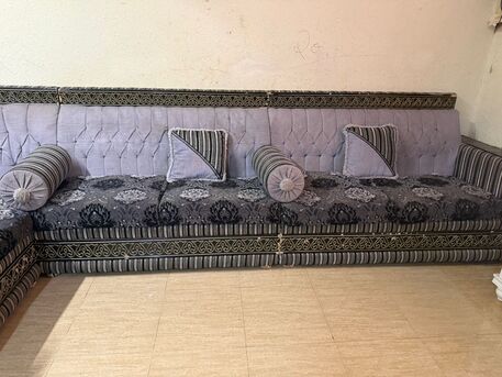 Al Rakah Al Shamaliyah, Furniture, SAR 400,  Urgent Sale, L Shape 7 Seater Sofa For Sale