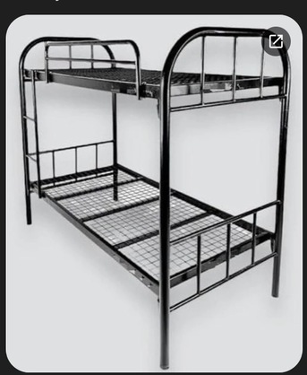 Jubail, Furniture, SAR 450,  Iron Strong Double Bes With Mattress For Sell