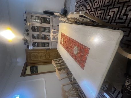 Al Nuzha, Furniture, SAR 1700,  8 Chairs Dining Table And Cabinet