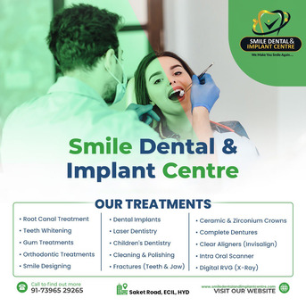 Hyderabad, Dental, Best Dental Hospital Near Secunderabad: Smile Dental And Implant Centre