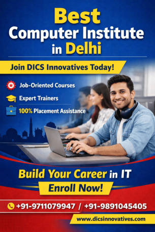 New Delhi, Lessons Offered, Best Computer Institute In Delhi | DICS Innovatives