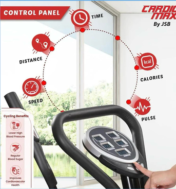 Jeddah, Sporting Goods, SAR 600,  Urgent Sale Like-New(Only 2 Months Use)Exercise Bike & Elliptical + Tools - Ready To Use!