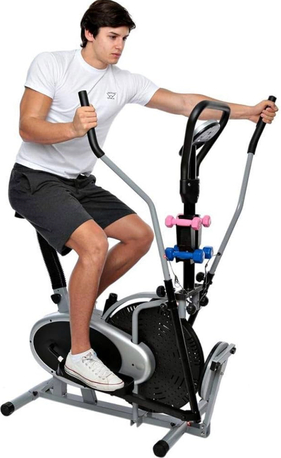 Jeddah, Sporting Goods, SAR 600,  Urgent Sale Like-New(Only 2 Months Use)Exercise Bike & Elliptical + Tools - Ready To Use!