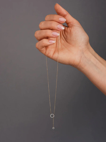 London, Jewelry, GBP 500,  Best Circle Of Life Pendant Lab-Grown Diamond Necklace.