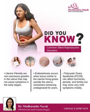 Bhubaneswar, Health, Silent Reproductive Disorders | Dr Madhusmita Nayak | Best Gynecologist In Bhubaneswar.