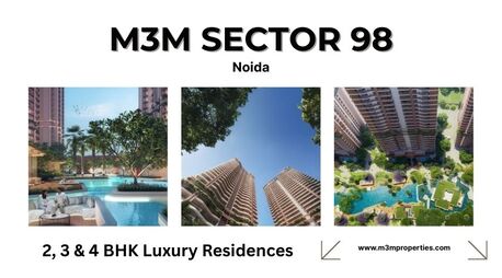 Noida, Real Estate For Sale, INR 20000000,  2 BR,  1234 Sq. Feet,  M3M New Launch Iconic Address In Sector 98 Noida