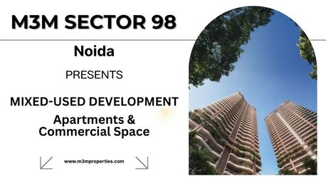Noida, Real Estate For Sale, INR 20000000,  2 BR,  1234 Sq. Feet,  M3M New Launch Iconic Address In Sector 98 Noida