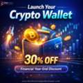 Launch Your Crypto Wallet With 30% Financial Year-End Discount