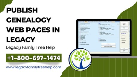New York, Computer, How To Publish Genealogy Web Pages In Legacy Family Tree
