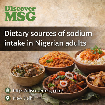 New Delhi, Health, Dietary Sources Of Sodium Intake In Nigerian Adults