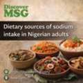 Dietary Sources Of Sodium Intake In Nigerian Adults
